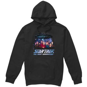 (L, Black) Star Trek Mens Space Group Hoodie (L, Black) Star Trek Mens Space Group Hoodie