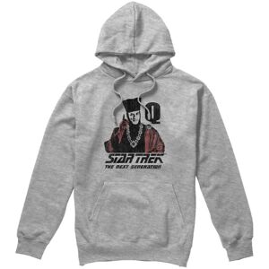 (L, Sport Heather) Star Trek Mens Q Point Hoodie (L, Sport Heather) Star Trek Mens Q Point Hoodie