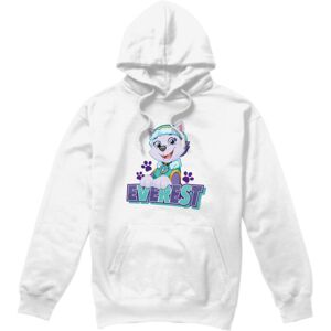 (S, White) Paw Patrol Mens Everest Hoodie (S, White) Paw Patrol Mens Everest Hoodie