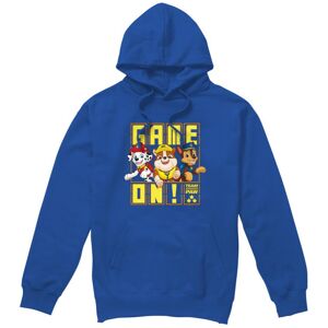 (M, Royal Blue) Paw Patrol Mens Game On Team Paw Hoodie (M, Royal Blue) Paw Patrol Mens Game On Team Paw Hoodie