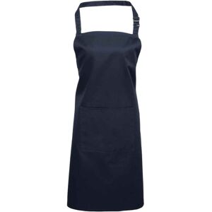 (One Size, Navy) Premier Unisex Adult Colours Pocket Full Apron (One Size, Navy) Premier Unisex Adult Colours Pocket Full Apron