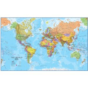 Maps International Giant World Map - Updated 2024 - Mega-Map Of The World - 201cm (w) x 116.5cm (h) Maps International Giant World Map - Updated 2024 - Mega-Map Of The World - 201cm (w) x 116.5cm (h)