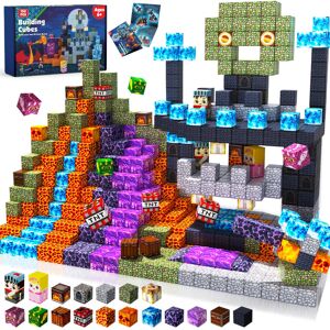GraceDuck Magnetic Blocks - 150 PCS Build Magnetic Dark Castle Sword Domain Worl GraceDuck Magnetic Blocks - 150 PCS Build Magnetic Dark Castle Sword Domain Worl