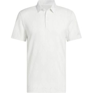 (L, White) adidas Golf Mens 2025 Ultimate365 Micro Texture Sustainable Polo Shir (L, White) adidas Golf Mens 2025 Ultimate365 Micro Texture Sustainable Polo Shir