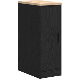 (black, 30 x 51 x 85 cm) vidaXL Garage Storage Cabinet Solid Wood Pine cabinet (black, 30 x 51 x 85 cm) vidaXL Garage Storage Cabinet Solid Wood Pine cabinet
