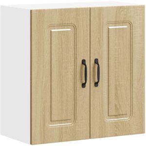 vidaXL Kitchen Wall Cabinet Kalmar Sonoma Oak Engineered Wood vidaXL Kitchen Wall Cabinet Kalmar Sonoma Oak Engineered Wood