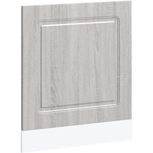 vidaXL Dishwasher Panel Kalmar Grey Sonoma 60x1.5x67 cm Engineered Wood vidaXL Dishwasher Panel Kalmar Grey Sonoma 60x1.5x67 cm Engineered Wood