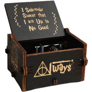 Unbranded (Style 5) Potter Wooden Harry Music Box Retro Hand Cranked Engraved Toy Xmas Orn Unbranded (Style 5) Potter Wooden Harry Music Box Retro Hand Cranked Engraved Toy Xmas Orn