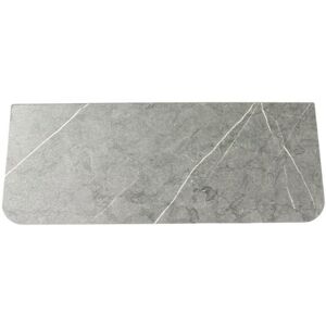 Unbranded (Armani Grey, 90cm) Rounded-edge Floating Radiator Shelf with Included Brackets, Unbranded (Armani Grey, 90cm) Rounded-edge Floating Radiator Shelf with Included Brackets,