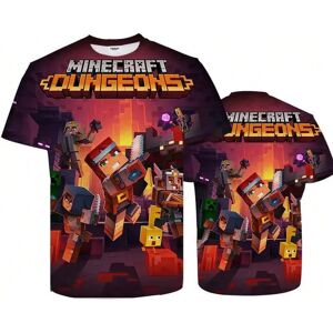Gaatpot (5, 5XL) Minecraft Game Clothes My World Short Sleeve Children Top Shirts Childr Gaatpot (5, 5XL) Minecraft Game Clothes My World Short Sleeve Children Top Shirts Childr