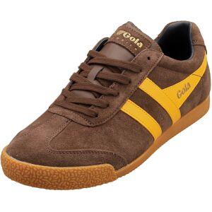(8) Gola Harrier Mens Fashion Trainers in Coffee Sun (8) Gola Harrier Mens Fashion Trainers in Coffee Sun