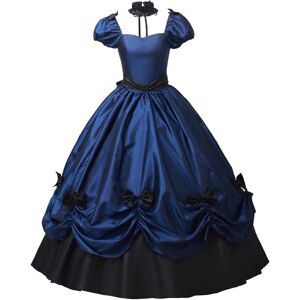 Unbranded (Blue, 3X-Large) Women's Southern Belle Dress Civil War Southern Belle Ball Gown Unbranded (Blue, 3X-Large) Women's Southern Belle Dress Civil War Southern Belle Ball Gown
