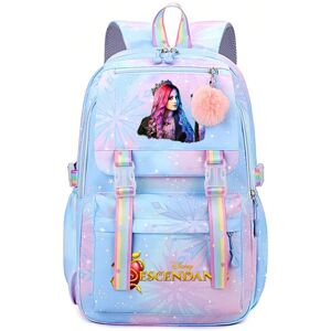 DOQAUS (002) Descendants Backpack Boys Girls Bookbag Bag Student Teenager Children Knap DOQAUS (002) Descendants Backpack Boys Girls Bookbag Bag Student Teenager Children Knap