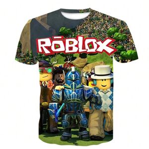 Gaatpot (16, 110) Robloxing Game kids T-shirt cosplay costumes Child Cartoon Short sleev Gaatpot (16, 110) Robloxing Game kids T-shirt cosplay costumes Child Cartoon Short sleev