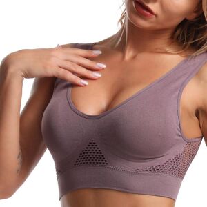 Unbranded (light brown, 3XL) Women's Sports Bra Seamless Full Support Coverage Wireless Sp Unbranded (light brown, 3XL) Women's Sports Bra Seamless Full Support Coverage Wireless Sp