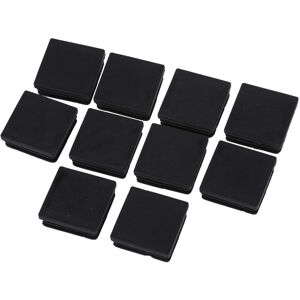 umærket 40mm x 40mm Plastic Square Tube Inserts End Blanking Caps Black 10 Pcs umærket 40mm x 40mm Plastic Square Tube Inserts End Blanking Caps Black 10 Pcs