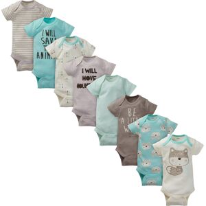 Gerber Baby 8-Pack Short Sleeve Onesies Bodysuits Fox 3-6 Months Gerber Baby 8-Pack Short Sleeve Onesies Bodysuits Fox 3-6 Months