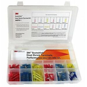 3M Heat Shrink Terminal Kit SHSTK-1 selection of 12 terminals refillable kit 3M Heat Shrink Terminal Kit SHSTK-1 selection of 12 terminals refillable kit