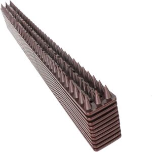 SPARES2GO Garden Fence Wall Anti-Climb Security Spikes (20 Pcs, 10m) SPARES2GO Garden Fence Wall Anti-Climb Security Spikes (20 Pcs, 10m)