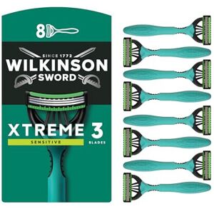 WILKINSON SWORD - Xtreme 3 For Men Sensitive Pack of 8 Disposable Razors WILKINSON SWORD - Xtreme 3 For Men Sensitive Pack of 8 Disposable Razors