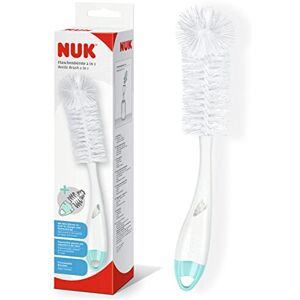 NUK 2 in 1 Flexible Bottle Brush Baby Bottle & Teat Brush NUK 2 in 1 Flexible Bottle Brush Baby Bottle & Teat Brush
