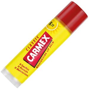 Carmex Classic Lip Balm Stick Prevents Dryness Hydrating Lip Care with Cooli Carmex Classic Lip Balm Stick Prevents Dryness Hydrating Lip Care with Cooli