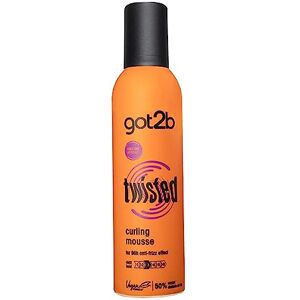 Schwarzkopf got2b Twisted Curling Hair Mousse, Anti-Frizz Formula Desgined for C Schwarzkopf got2b Twisted Curling Hair Mousse, Anti-Frizz Formula Desgined for C
