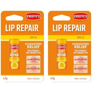O'Keeffe's Lip Repair and Protect SPF15 4.2g (Pack of 2) O'Keeffe's Lip Repair and Protect SPF15 4.2g (Pack of 2)
