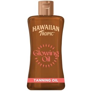 Hawaiian Tropic Glowing Tanning Oil, 200ml, Tropical Scent with Vitamin E, Vegan Hawaiian Tropic Glowing Tanning Oil, 200ml, Tropical Scent with Vitamin E, Vegan