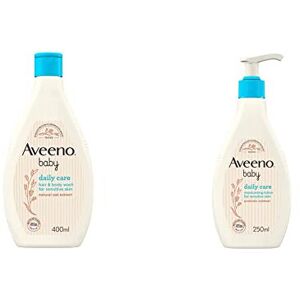 Baby Daily Care Hair & Body Wash 400 ml & AVEENO Baby Daily Care Moisturi Baby Daily Care Hair & Body Wash 400 ml & AVEENO Baby Daily Care Moisturi