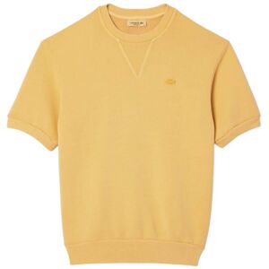 (6 UK, Orange) Lacoste Womens/Ladies Natural Dyed Fleece T-Shirt (6 UK, Orange) Lacoste Womens/Ladies Natural Dyed Fleece T-Shirt