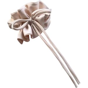 Unbranded (Creamy) Hair Ties,Stretchable Hair Ties with Bows - Elastic Rubber Bands, Soft Unbranded (Creamy) Hair Ties,Stretchable Hair Ties with Bows - Elastic Rubber Bands, Soft