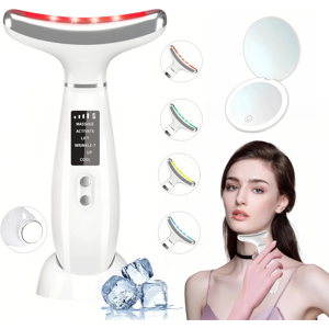 Unbranded 6-IN-1 Face Sculpting Device with 7 LED Light Therapy, Hot & Cold Modes, EMS Mic Unbranded 6-IN-1 Face Sculpting Device with 7 LED Light Therapy, Hot & Cold Modes, EMS Mic