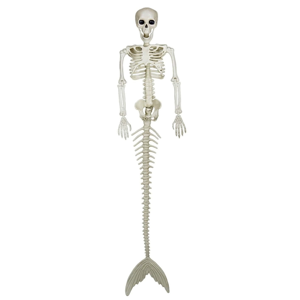 χωρίς εμπορικό σήμα Halloween Skeleton Mermaid Skeleton Horror Scene Decoration χωρίς εμπορικό σήμα Halloween Skeleton Mermaid Skeleton Horror Scene Decoration
