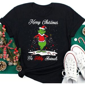 Unbranded (3, L) Christmas Grinch Unisex Print Loose Fashion Short Sleeve T-shirt Tops Hot Unbranded (3, L) Christmas Grinch Unisex Print Loose Fashion Short Sleeve T-shirt Tops Hot