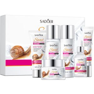 Unbranded SADOER Snail Collagen Kit 6-Piece Anti-Aging Skin Care Set with Hydrolyzed Colla Unbranded SADOER Snail Collagen Kit 6-Piece Anti-Aging Skin Care Set with Hydrolyzed Colla