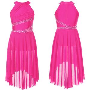 Unbranded (hot pink, 13-14 Years) Kids Girls Sleeveless Shiny Rhinestone Lyrical Ballet Le Unbranded (hot pink, 13-14 Years) Kids Girls Sleeveless Shiny Rhinestone Lyrical Ballet Le