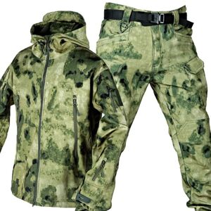 Unbranded (green, M) Mens Thickening Military Uniform Camo Jacket and Army Combat Multicam Unbranded (green, M) Mens Thickening Military Uniform Camo Jacket and Army Combat Multicam