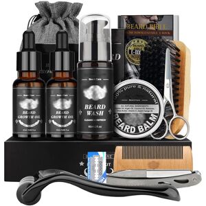 Unbranded (11 piece beard care set) Men's Beard Care Complete Set of 5 Pieces Beard Comb F Unbranded (11 piece beard care set) Men's Beard Care Complete Set of 5 Pieces Beard Comb F