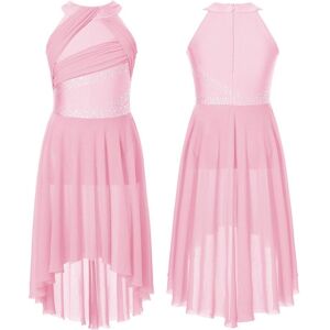 Unbranded (pink, 9-10 Years) Kids Girls Sleeveless Shiny Rhinestone Lyrical Ballet Leotard Unbranded (pink, 9-10 Years) Kids Girls Sleeveless Shiny Rhinestone Lyrical Ballet Leotard