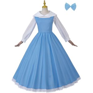 Unbranded (Medium) Belle Blue Maid Princess Gown – Elegant French-Inspired Ball Dress Unbranded (Medium) Belle Blue Maid Princess Gown – Elegant French-Inspired Ball Dress
