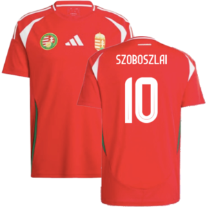adidas (M) 2024-2025 Hungary Home Shirt (SZOBOSZLAI 10) adidas (M) 2024-2025 Hungary Home Shirt (SZOBOSZLAI 10)