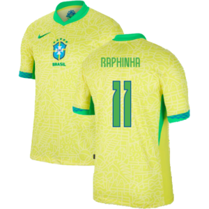 Nike (XL) 2024-2025 Brazil Home Shirt (Raphinha 11) Nike (XL) 2024-2025 Brazil Home Shirt (Raphinha 11)