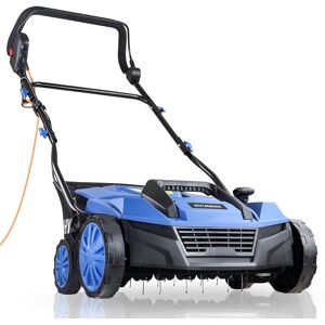 Hyundai 1800w Electric Lawn Scarifier/Aerator/Lawn Rake, 230v, 380mm Working Wid Hyundai 1800w Electric Lawn Scarifier/Aerator/Lawn Rake, 230v, 380mm Working Wid