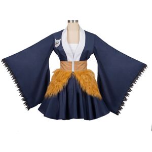 Unbranded (Inosuke female, X-Large) Demon Slayer Style Cosplay Dress - Tanjiro & Nezuko Ma Unbranded (Inosuke female, X-Large) Demon Slayer Style Cosplay Dress - Tanjiro & Nezuko Ma