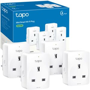 Tapo P100 (4-Pack) Smart Plug, Wi-Fi Plug, App Remote Control, Alexa Plug, Voice Tapo P100 (4-Pack) Smart Plug, Wi-Fi Plug, App Remote Control, Alexa Plug, Voice