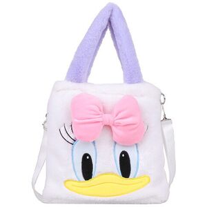 Unbranded (White) Cartoon Minnie Mickey Daisy Plush Single Shoulder Handbag Leisure For Unbranded (White) Cartoon Minnie Mickey Daisy Plush Single Shoulder Handbag Leisure For