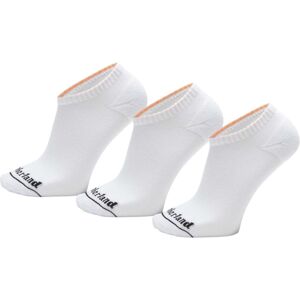 (7 UK-10 UK, White) Timberland Unisex Adult Core No-Show Socks (Pack of 3) (7 UK-10 UK, White) Timberland Unisex Adult Core No-Show Socks (Pack of 3)