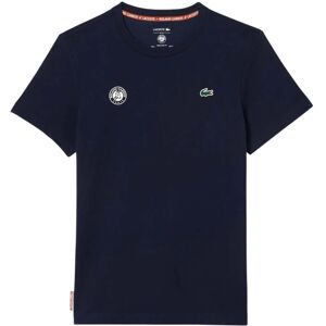 (XS, Blue) Lacoste Mens Roland-Garros Ultra Dry Tennis T-Shirt (XS, Blue) Lacoste Mens Roland-Garros Ultra Dry Tennis T-Shirt