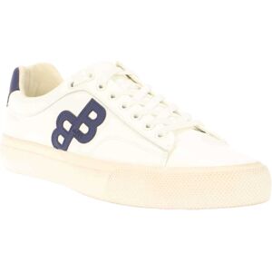 Hugo Boss (5 UK, White/Blue) Boss Unisex Adult Aiden Leather Trainers Hugo Boss (5 UK, White/Blue) Boss Unisex Adult Aiden Leather Trainers